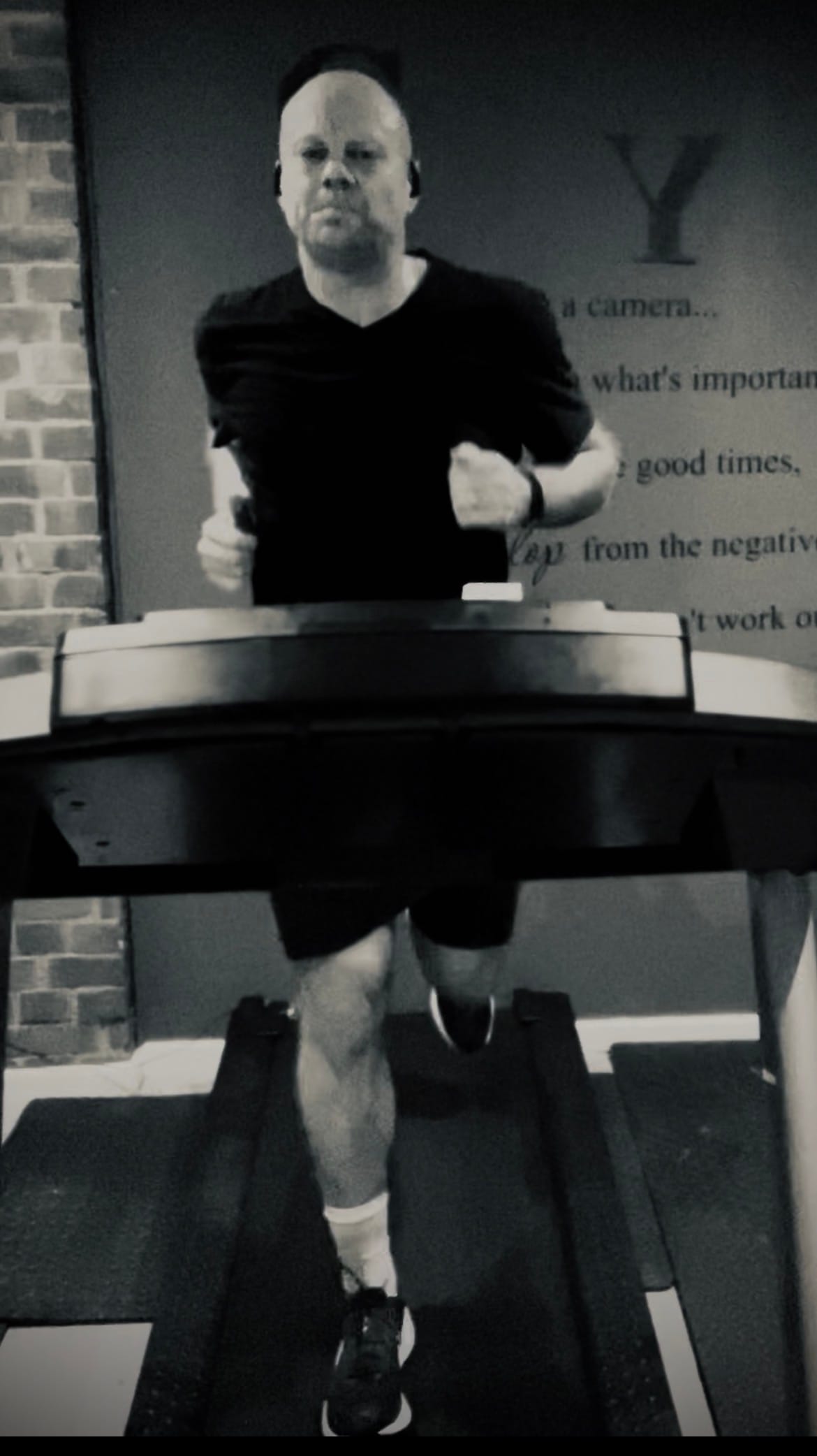 Not a runner, runner