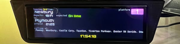 Scrolling Through Time: Building a Newbury Train Tracker with the LilyGo T-Display-S3 Long