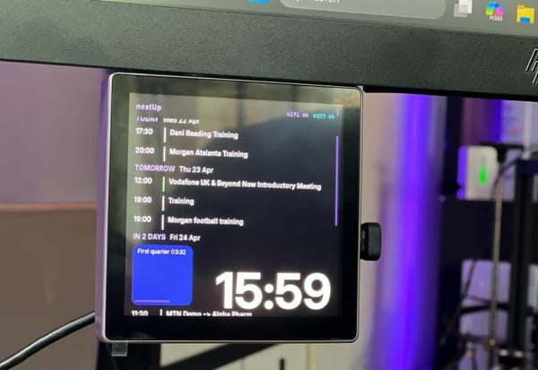 The 6th Screen: Building a Unified, Multi-Surface Calendar Dashboard