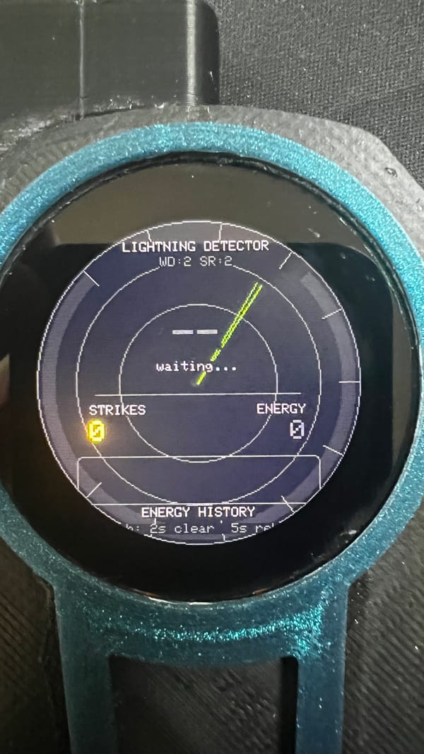 Building a Portable AS3935 Lightning Detector with the XIAO ESP32-C3